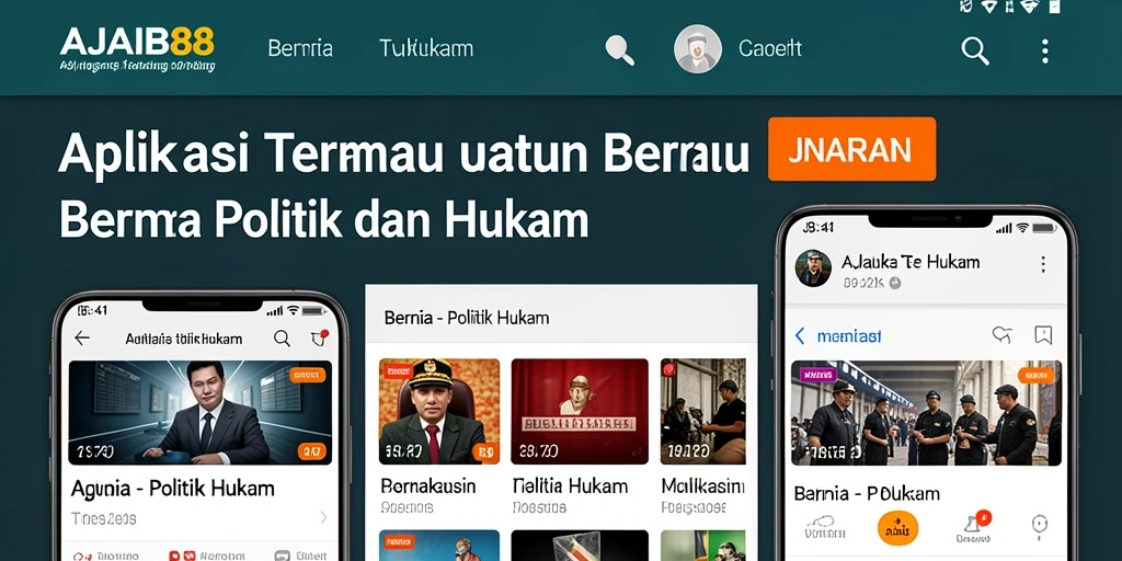 Tampilan antarmuka aplikasi AJAIB88 yang informatif dan menarik.