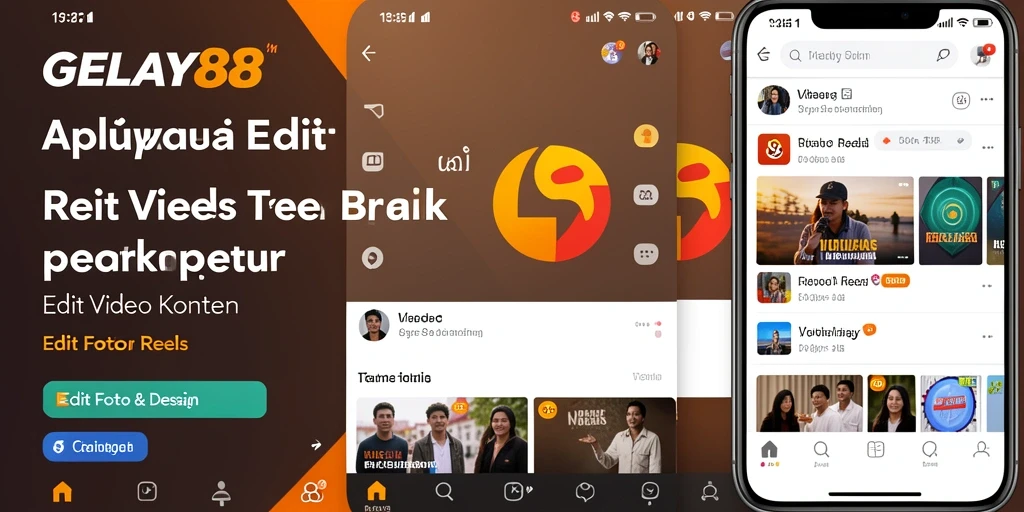 Tampilan antarmuka GELAY88 yang intuitif dan modern.