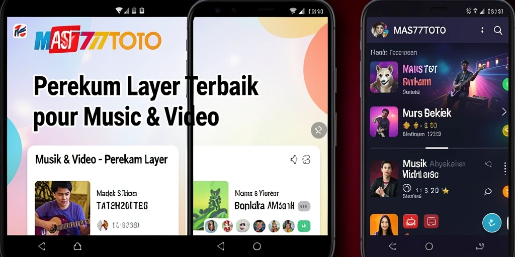 Antarmuka MAS77TOTO saat merekam layar dengan fitur lengkap.