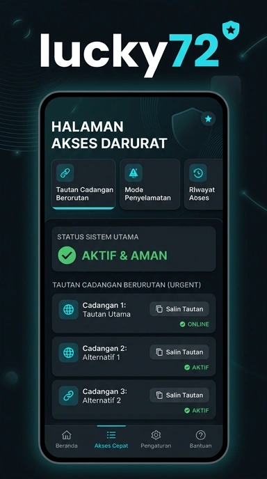Link Alternatif untuk Akses lucky72 Terpercaya