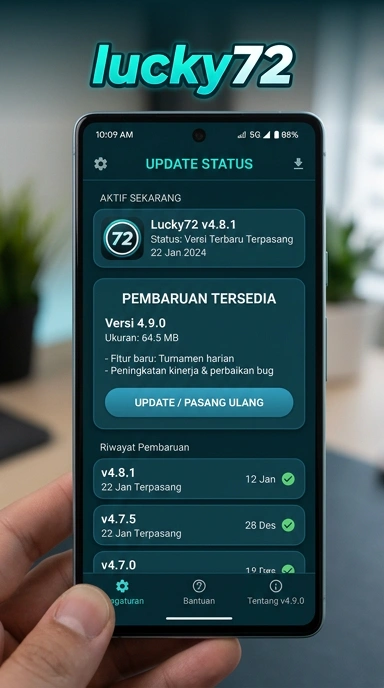 Riwayat Versi lucky72 untuk Pengguna Android